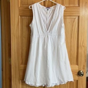 White summer dress